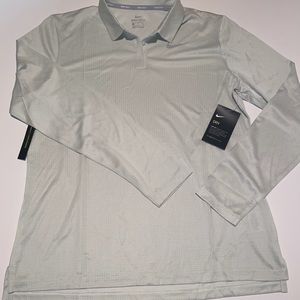 Nike golf dry-fit shirt gray size L